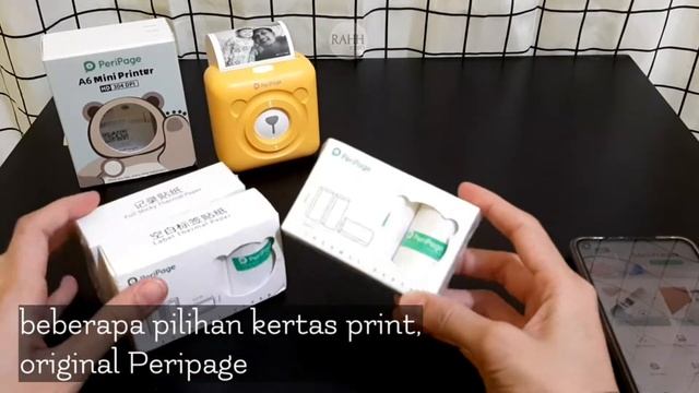REVIEW PERIPAGE A6 MINI PRINTER 304 DPI смотреть онлайн