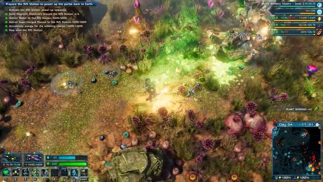 The Riftbreaker - Survive last waves and open rift (Brutal Campaign Gameplay) - part 11 смотреть онлайн