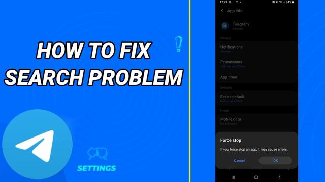How To Fix Search Problem On Telegram App смотреть онлайн