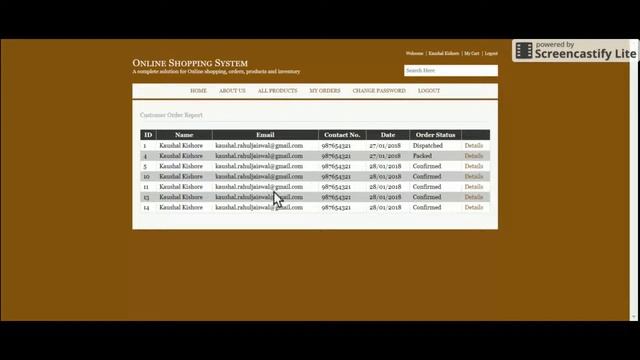 C#, ASP And MySQL Project On Online Shopping System смотреть онлайн