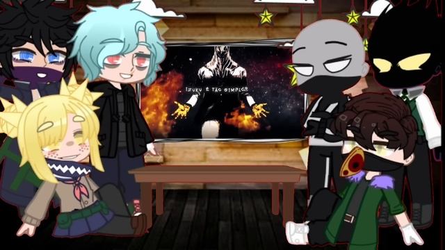 ??Vilões React ao Rap do Deku Dark (Boku No Hero) - A Quedade um Herói // Flash Beats | #057?? смотреть онлайн