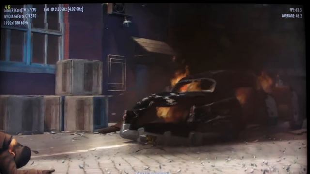MAFIA II - THREE BENCHMARKS 1920X1080 AAON SLI 2X GTX 570 @850MHz CORE i7-860 @4.0GHz смотреть онлайн