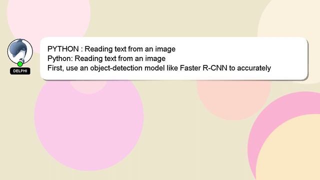 PYTHON : Reading text from an image смотреть онлайн