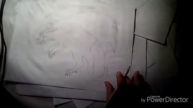 Рисую дракона ))) смотреть онлайн