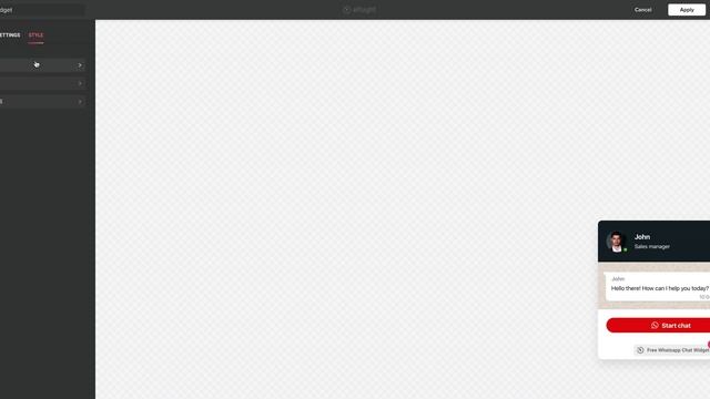 Embed a WhatsApp chat widget into your site using Elfsight – Webflow tutorial смотреть онлайн
