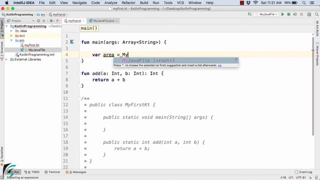 Kotlin Java Interoperability: Calling Kotlin functions from Java file and vice-versa #7.4 смотреть онлайн