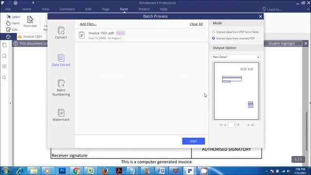 How to extract multiple Invoice or Form data to one single Excel database - PDF Element 6 Pro смотреть онлайн