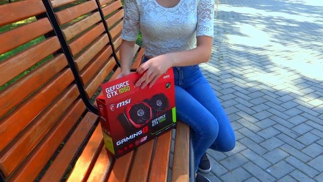 Распаковка Видеокарты MSI GTX 1050. смотреть онлайн