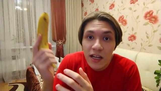 как чистить банан рукой? смотреть онлайн