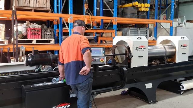 Repairing A BIG Mining Truck Cylinder Barrel | Part 2 | Honing & Machining