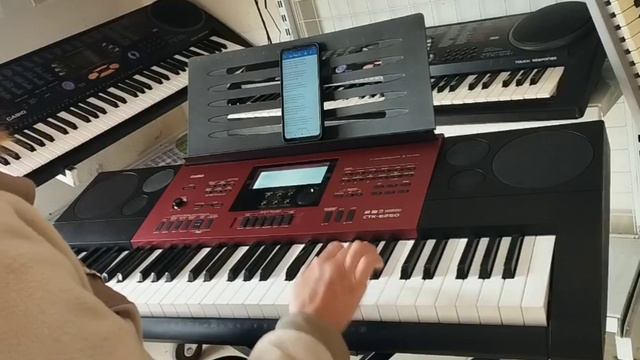Test đàn Organ Casio CTK 6250 смотреть онлайн