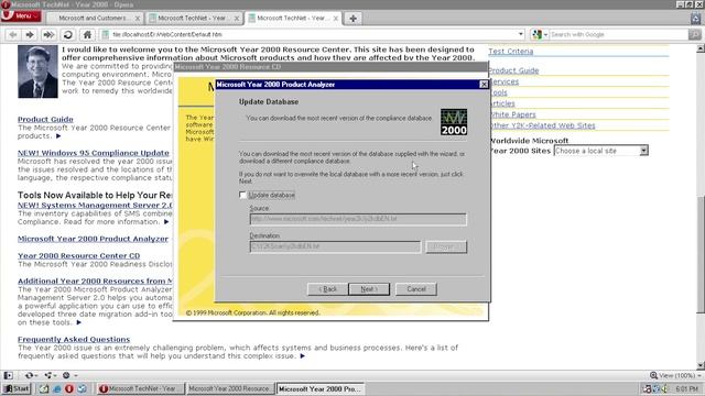 Microsoft Y2K Resource CD (1999) - Time Travel