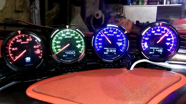 Датчики DEFI BF LED смотреть онлайн