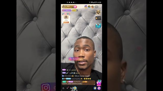 Bigo Host Charli Responds To #Tashak Attempting To Shut His Page Down смотреть онлайн