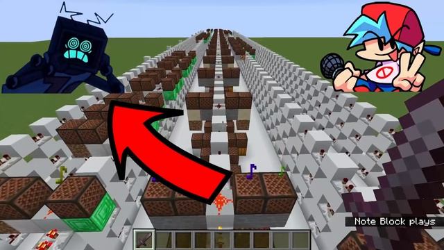 Friday Night Funkin' Hex Mod - Glitcher [Minecraft Note Block Cover] смотреть онлайн