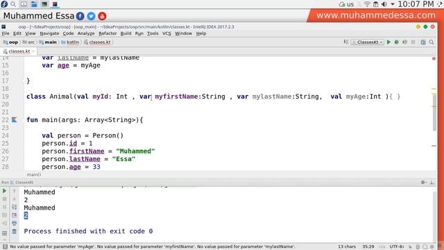 29 Kotlin Advance Classes OOP смотреть онлайн