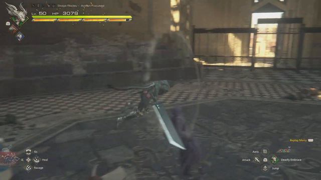 Final Fantasy XVI | Stage Replay | Kostnice | Action Mode | Speedrun | (PB- 01:48) смотреть онлайн