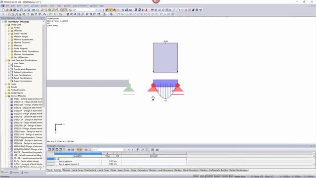 [EN] FAQ 001068 | У однопролетной балки с равномерной нагрузкой (M = q * l2/8) график моментов не.. смотреть онлайн