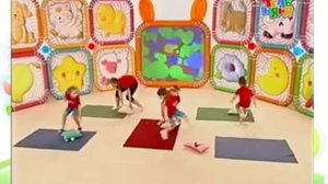 Прыг-скок команда. Разминка с Подушкой