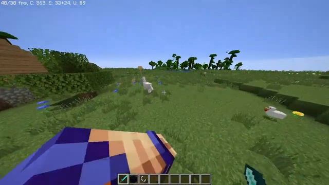 Better Nether Portal and First Person Model mod Minecraft 1.14.4 смотреть онлайн