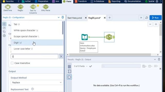 Alteryx - Extract patterns from a column of a dataset смотреть онлайн