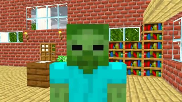 Minecraft Baby : BABY BOTTLE FLIP CHALLENGE - Minecraft Animation смотреть онлайн