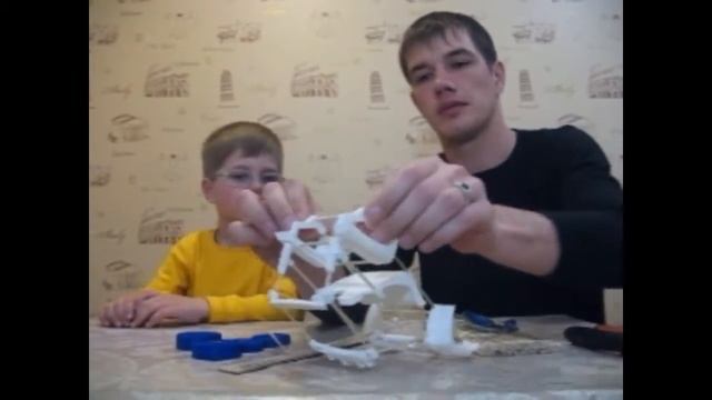 Обзор и сборка машинки конструктор на печатаной на 3D принтере! смотреть онлайн