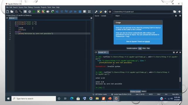 VTU Python Application Programming M1 L9 смотреть онлайн