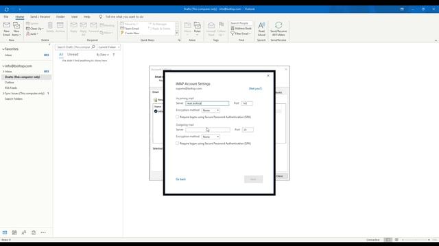 Como configurar uma conta de email no Outlook смотреть онлайн