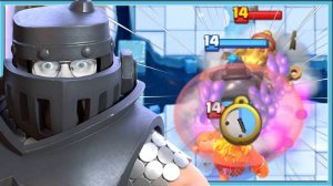 ?_ИМБА_НА_НИЗКИХ_АРЕНАХ!_КОЛОДА_С_МЕГАРЫЦАРЕМ_И_ХОГОМ_Clash_Royale