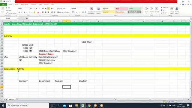 Oracle Fusion Cloud Financials Training | Calendar & Chart Of Accounts | 3rd Session смотреть онлайн