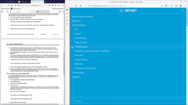 2.2.7 Lab - Explore DevNet Resources смотреть онлайн