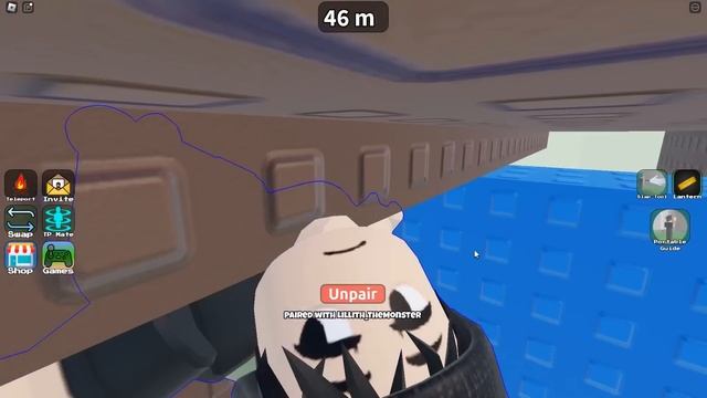 ТОЛЬКО ПАРОЧКИ СМОГУТ ПРОЙТИ ЭТУ ИГРУ! Hop On [2 Player Obby] смотреть онлайн