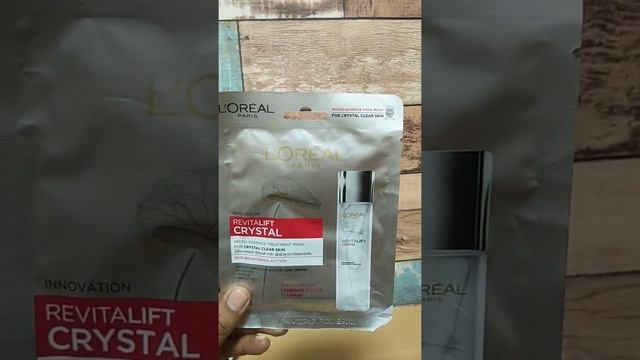 loreal paris revitalift crystal micro essence treatment mark for crystal clean skin смотреть онлайн