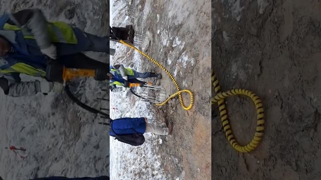 Ручной гидромолот, бетонолом, отбойный молоток смотреть онлайн