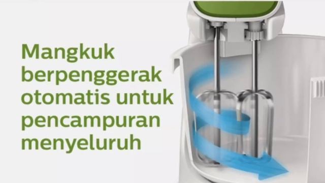 Review PHILIPS Stand Mixer HR1559:50 170 Watt , Stand Mixer with Bowl, Pengocok Adonan Kue смотреть онлайн