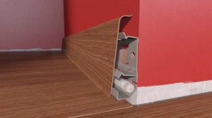 Монтаж пластикового напольного плинтуса