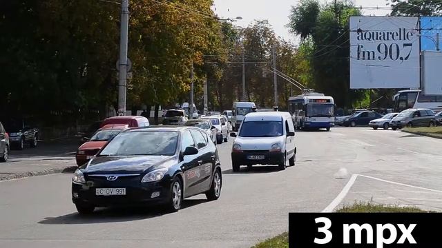 Аналог 0,3Mpx против IP 3,0Mpx (Распознавание номеров) смотреть онлайн