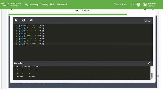 Cisco-Programming Essentials in Python-Module 2 смотреть онлайн