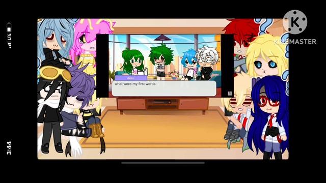 MHA Chaos + Reaction to the Midoriya Family смотреть онлайн