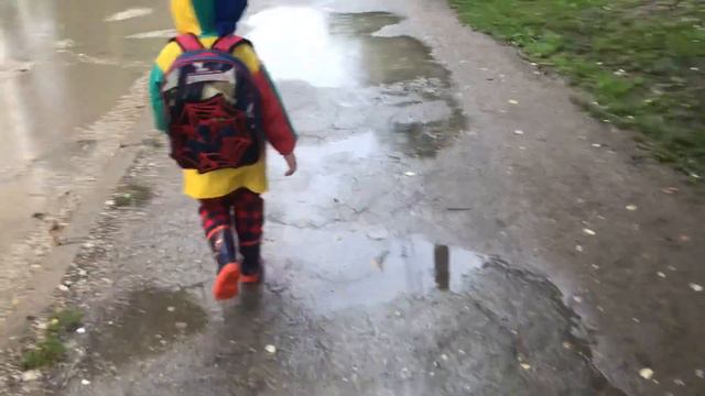 На улице дождик на улице слякоть...