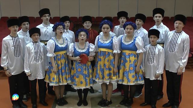 Красноселькуп. Казацкий хор "Славянка" МОУ КСОШ"Радуга"исполняет русскую народную песню"Во кузнице" смотреть онлайн