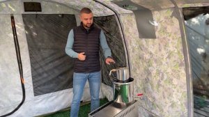 Парогенератор ППШ INTENT для туристической бани. Обзор.