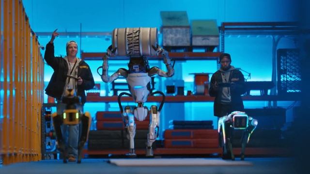 Туса с роботами Boston Dynamics (смешная реклама по версии Кураж-Бамбей) смотреть онлайн