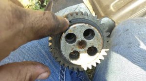 Двигатель deutz td226b, wp-6, wp -4  установка метки коленвала к распределительной шестерни.