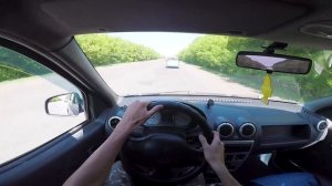 Тест-драйв от первого лица 2007 Renault Logan 1.6 MT #renault #logan #testdrive