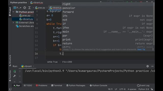 Learn Graphics in six minutes using Python's Turtle Library смотреть онлайн