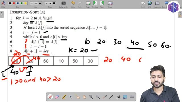 L-3.5: Insertion Sort | Time Complexity Analysis | Stable Sort | Inplace Sorting смотреть онлайн