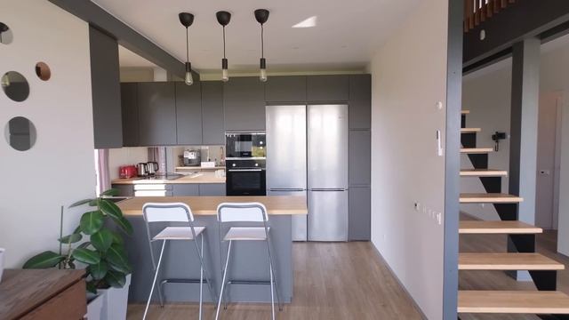 Обзор двухэтажного дома фахверк 170 кв.м./ Фахверковый дом с потрясающим видом смотреть онлайн