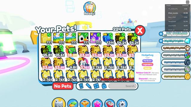 пет симулятор х выбил хуга? Pet Simulator X